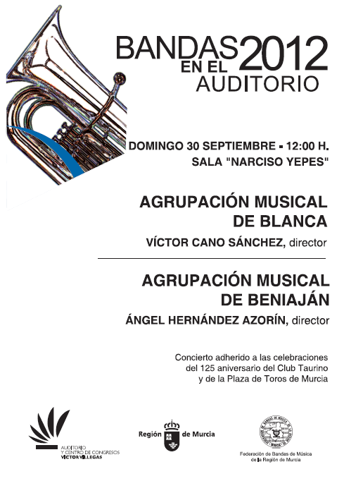 Ciclo de conciertos «Bandas en el Auditorio 2012»