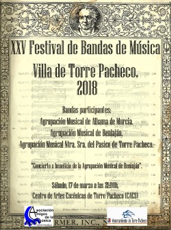 XXV Festival de Bandas de Música Villa de Torre Pacheco